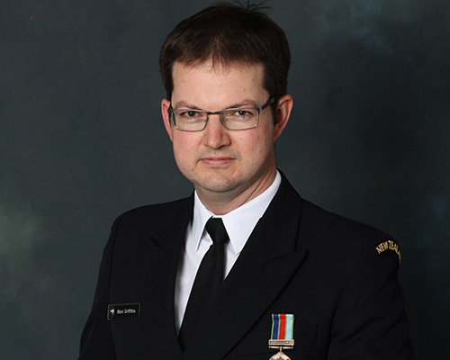 皇家新西兰海军海洋工程师 - 马克·格里菲斯中尉